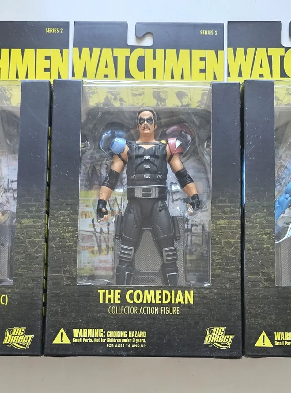 WATCHMEN DC DIRECT - SERIES 2 COMPLETA - 4 FIGURAS - 2009 - Foto 3