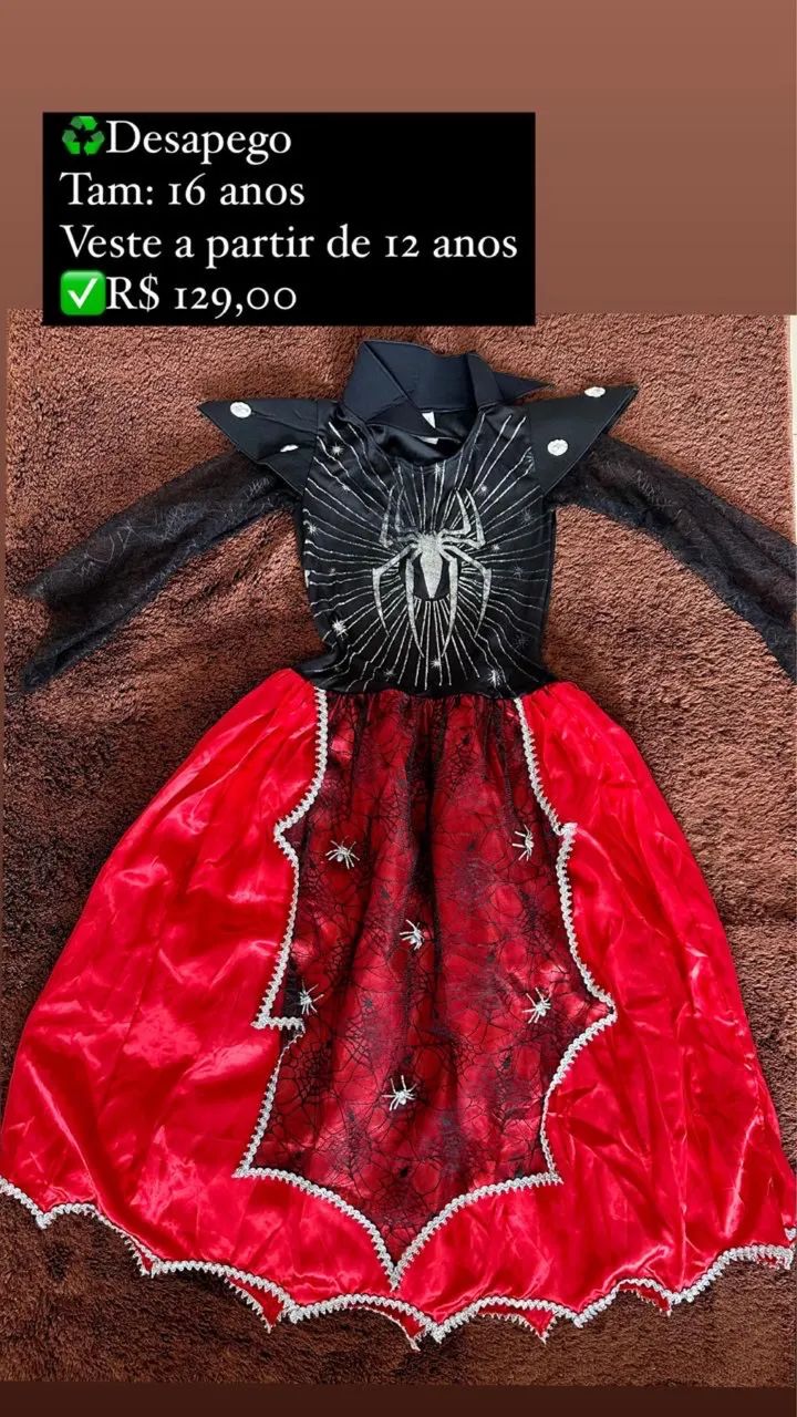 Vestido aranha
