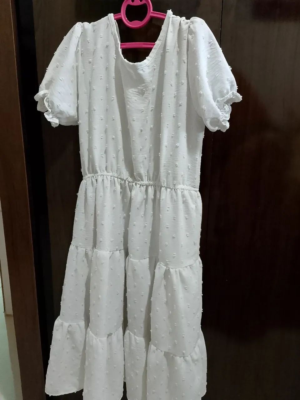 Vestido branco para ABC 