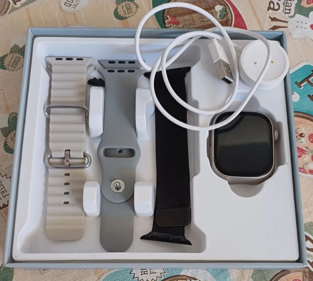 Relógio digital pulso  S10 CALL com acesso Wi-Fi e Bluetooth 
