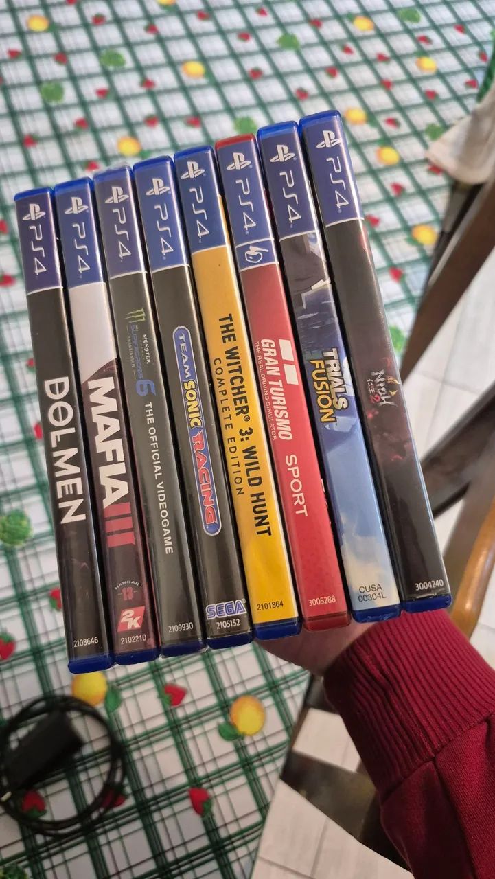 Lote jogos PS4