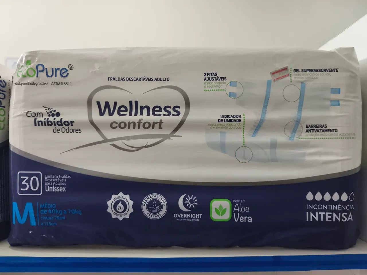 Fralda Geriátrica Wellness Confort 