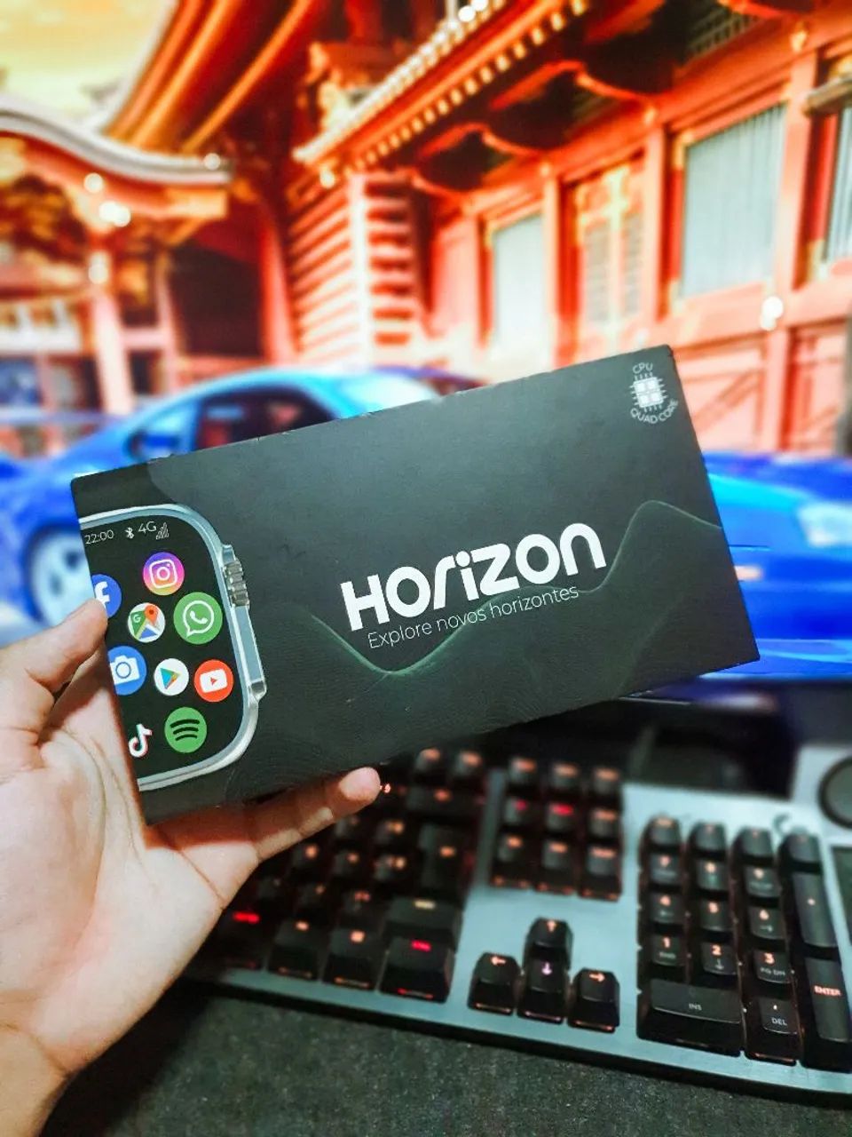 RELÓGIO HORIZON ULTRA - COM PLAYSTORE E WHATSAPP 