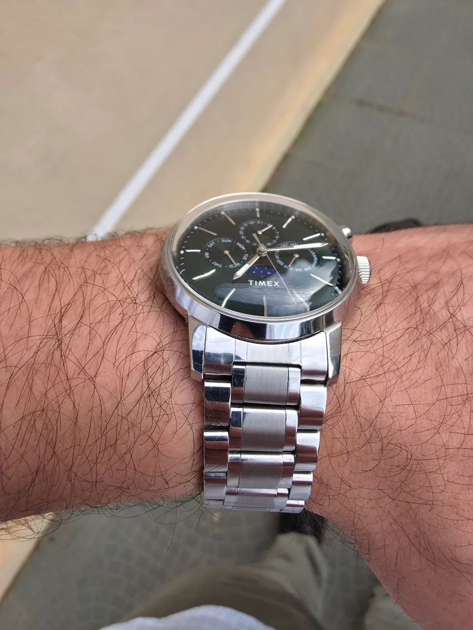 Relogio Timex Marlin Moonphase - Foto 5