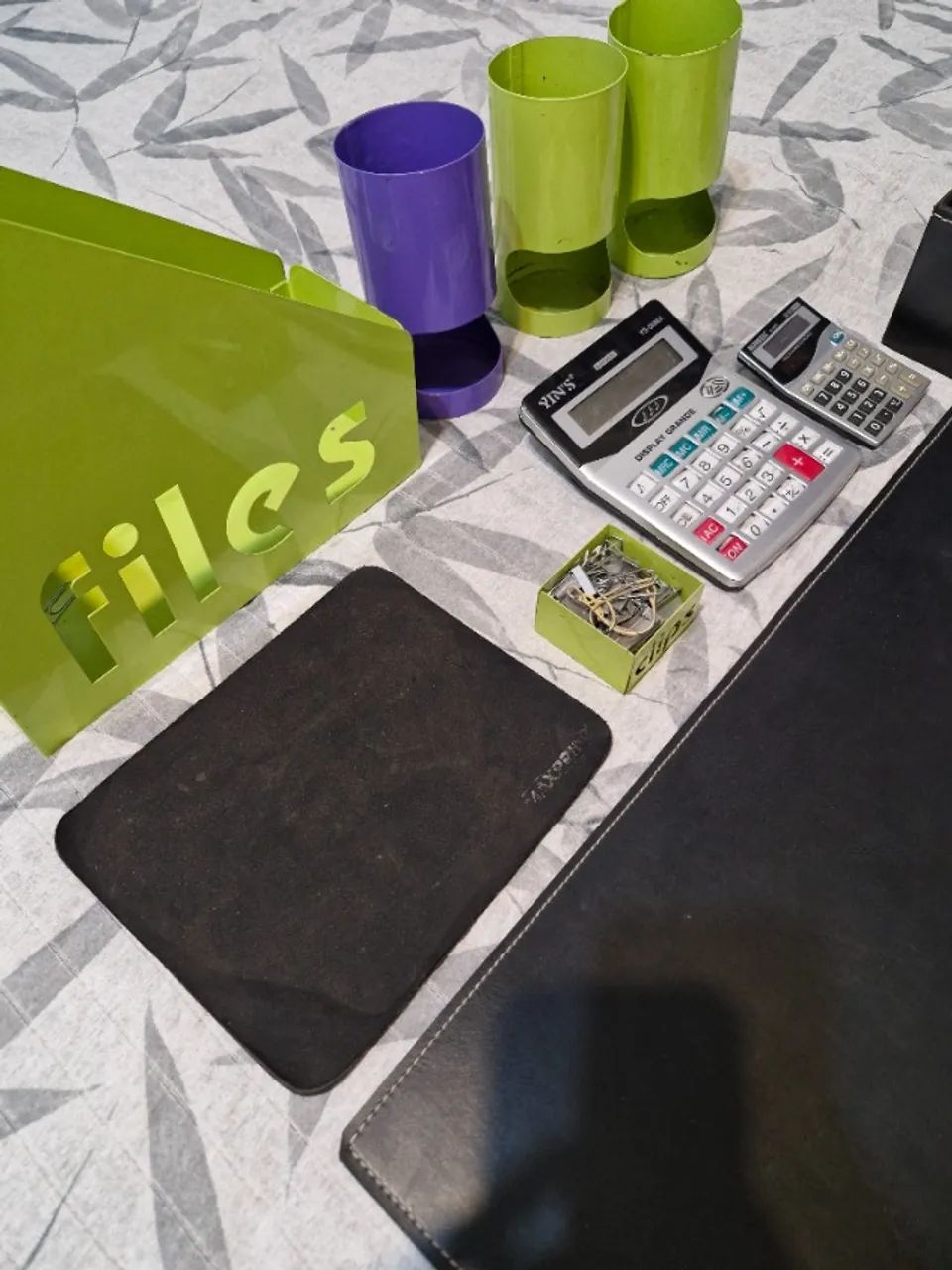 Kit Organizador de Escritório Completo (Calculadoras, Desk Pad e Organizadores) - Foto 5
