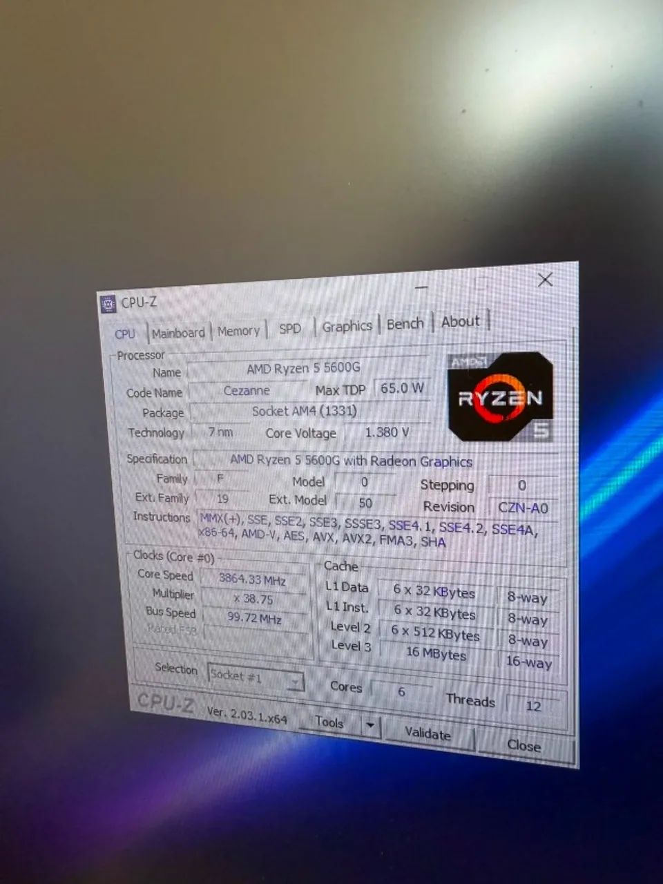 PC Gamer Ryzen 5 5600G + RTX 3050 - Foto 5