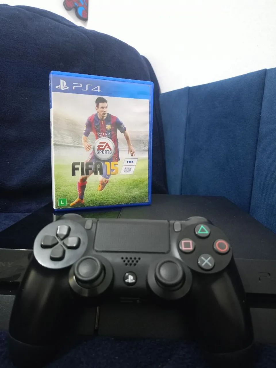 PS4 + Controle + Jogo - Funcionando Perfeitamente - Foto 3