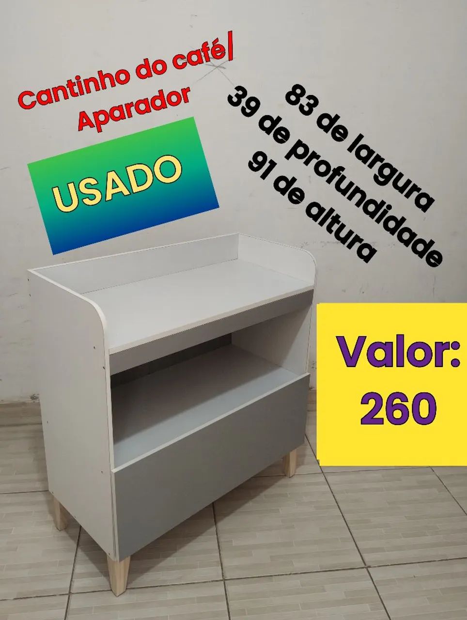 Cantinho do café/ aparador USADO conservado 