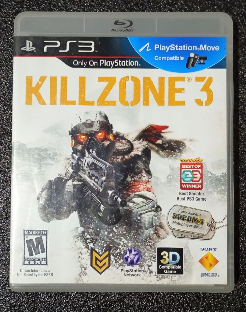 Killzone 3 ps3 semi-novo