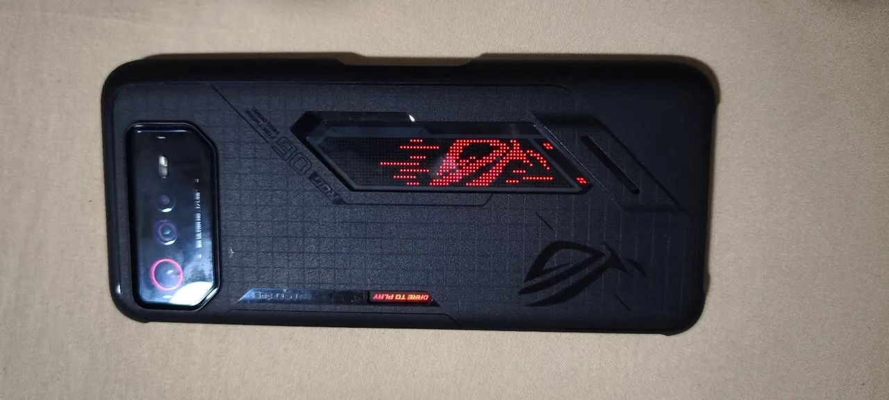 Rog Phone 6 celular gamer com cooler de resfriamento. - Foto 4