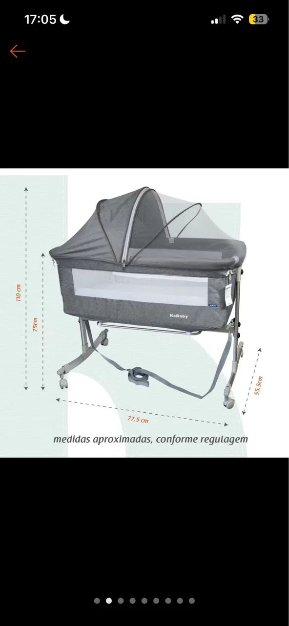 Moisés Co Bed Maxi Baby - Foto 2