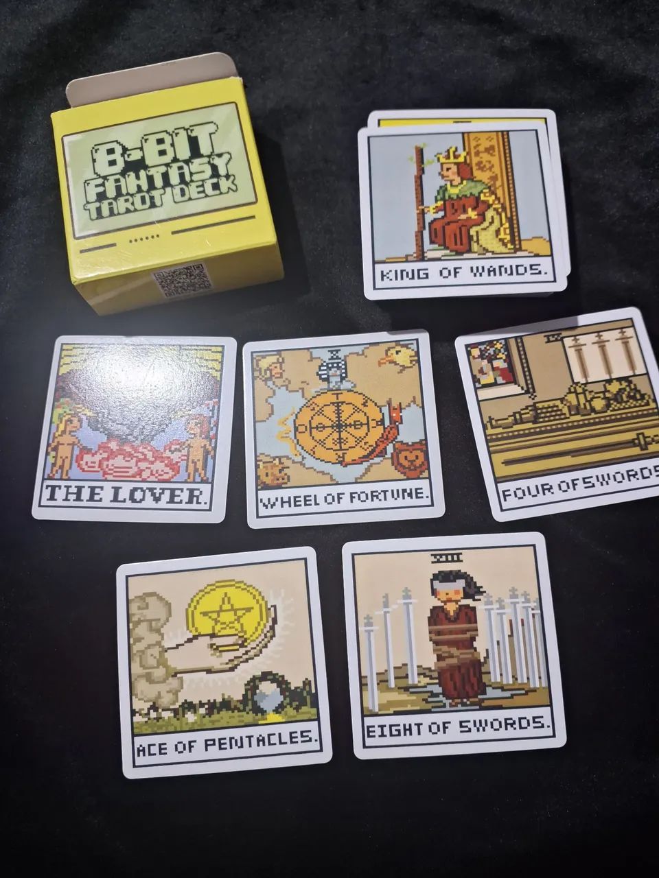 baralho de tarot 8-bit fantasy deck - Foto 3