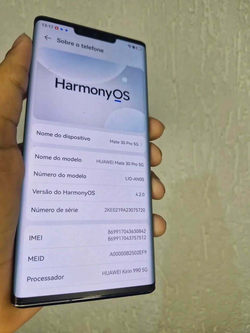 Hawai mate 30 Pro 5 G 