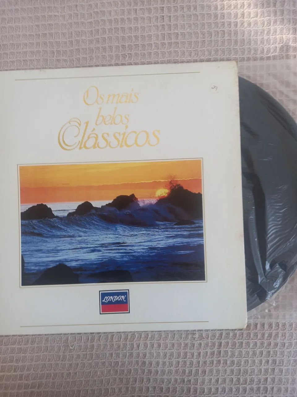Os mais belos clássicos. Lp. Disco de vinil.