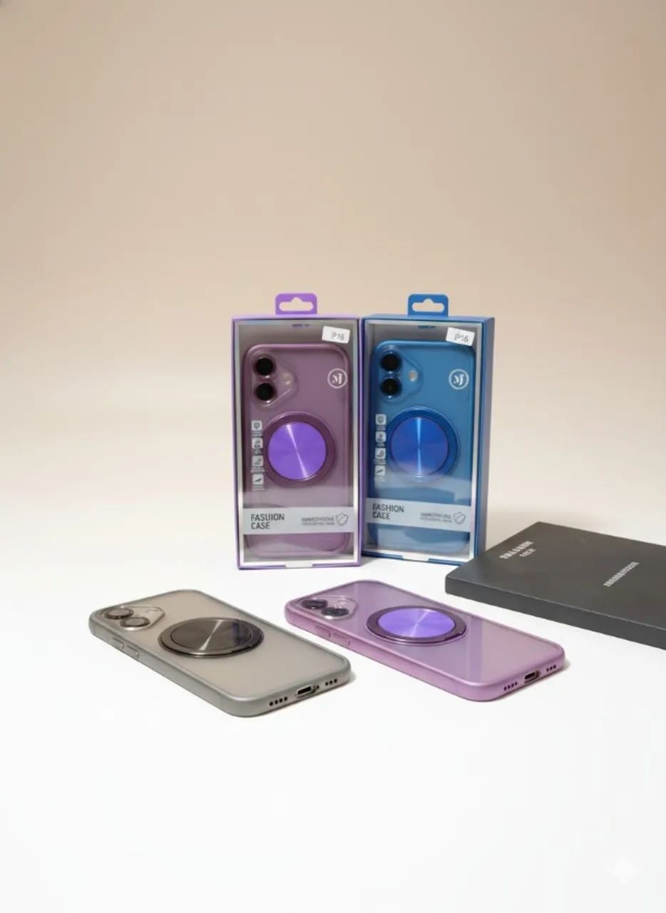 Capa iPhone 16 com MagSafe + Kit Lentes para Câmera - Foto 2