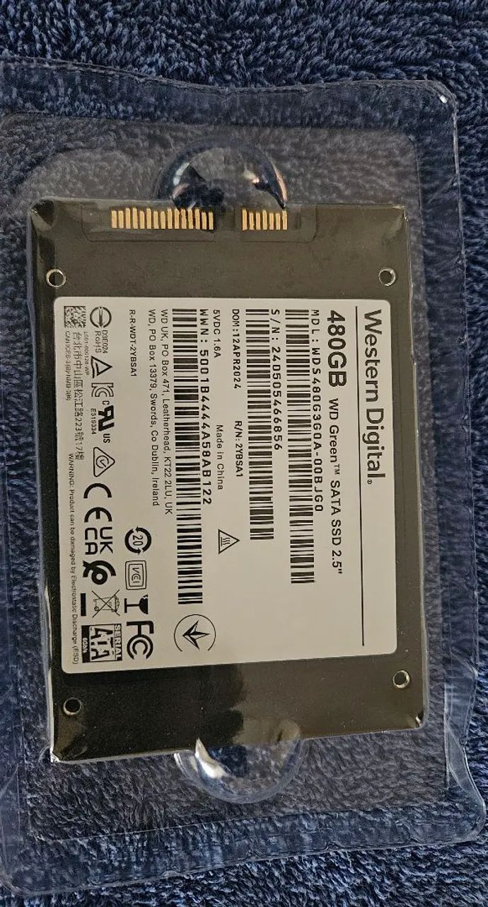 Ssd clucial e WD de 480GB e 500GB  - Foto 5