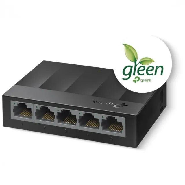 Switch Gigabit de Mesa Tp-link Com 5 Portas Rj45 10/100/1000 Ls1005g Smb *ENTREGA GRÁTIS* - Foto 2