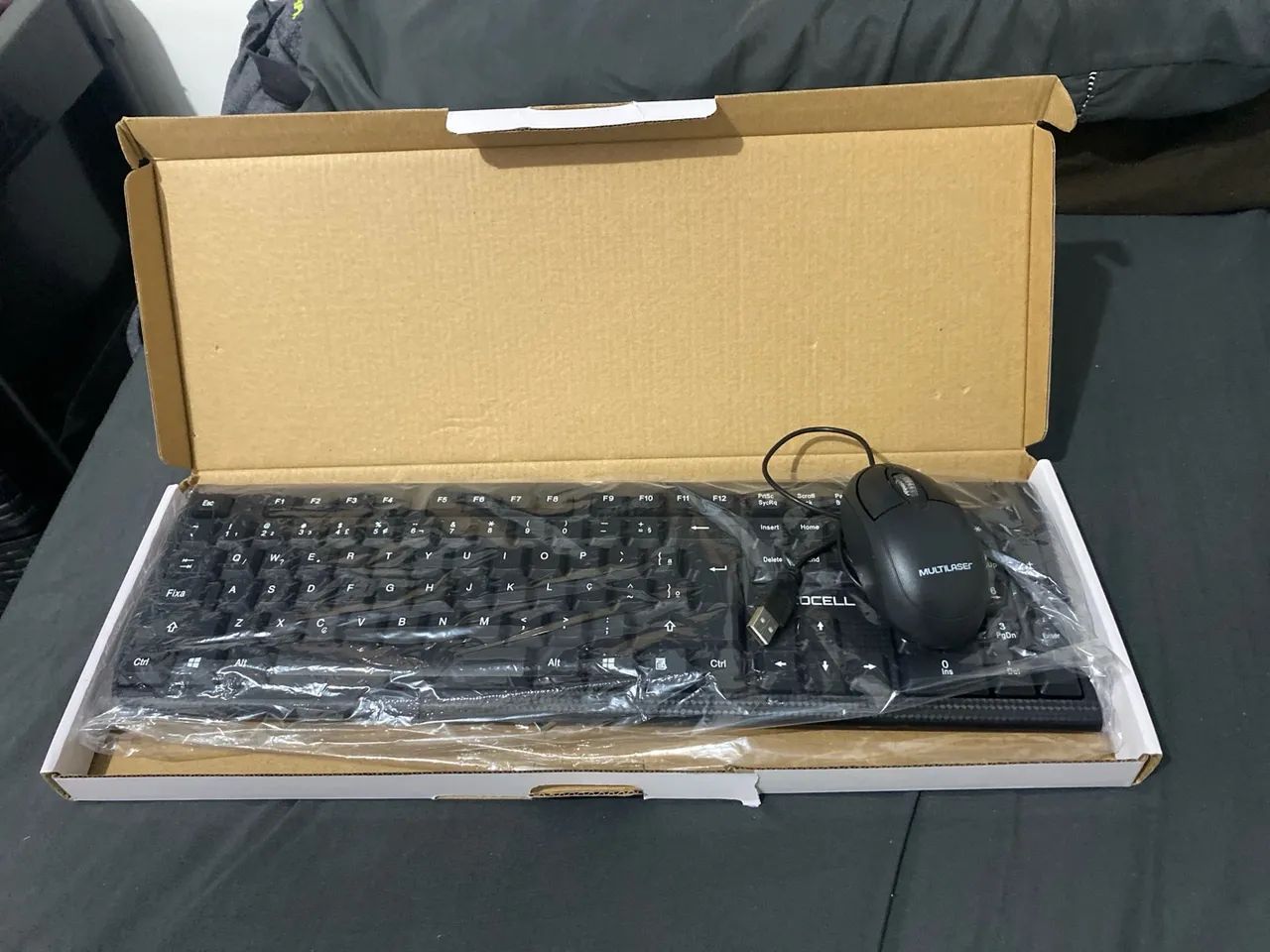 Teclado e mouse 