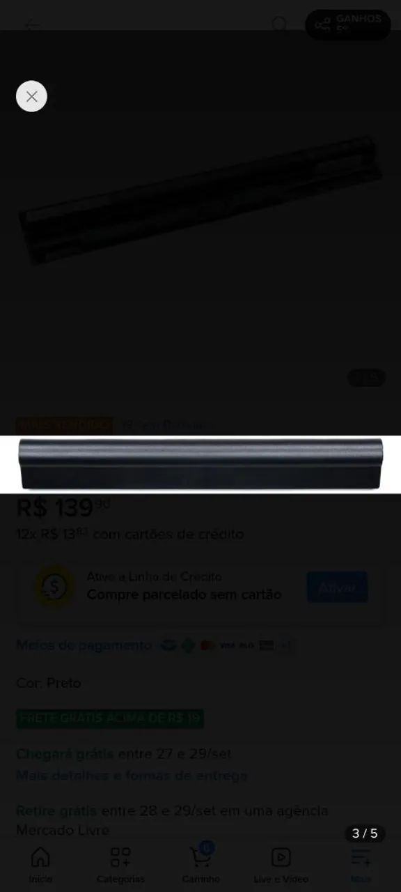 Bateria Dell - Foto 4