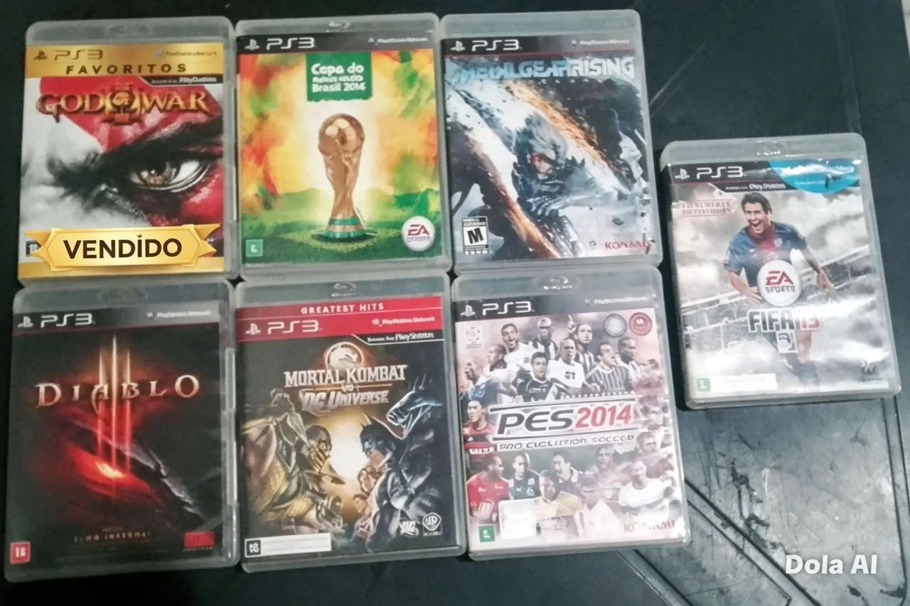 Jogos PS3 Originais poucos usados. - Jogos de Vídeo Game - Jardim