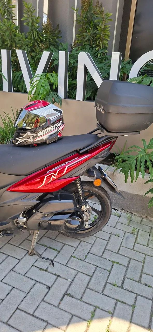 Neo 125 baixo km completa com bau - Foto 4