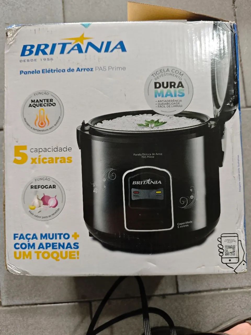 Panela eletrônica de arroz 