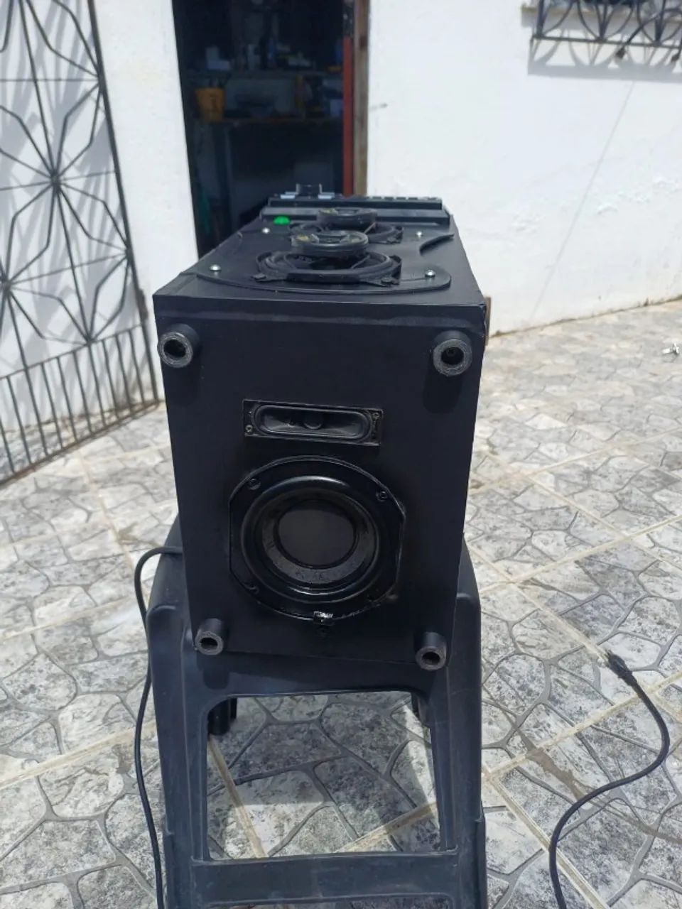 Caixa customizada- bluetooth - stereo com subwoofer - compacta  - Foto 4