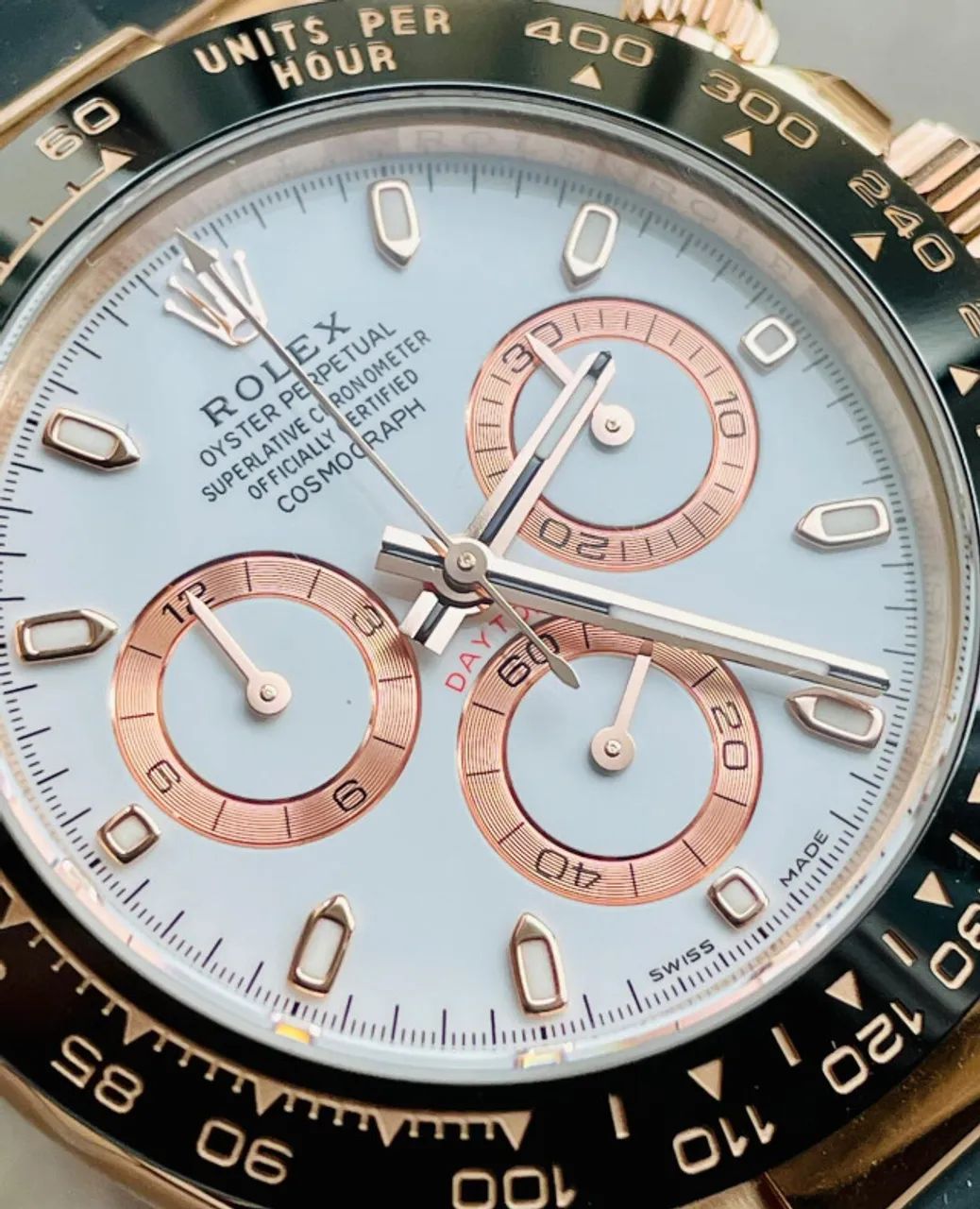 Relógio ROLEX AUTOMÁTICO  - DAYTONA ROSE GOLD ENTREGAMOS  - Foto 4