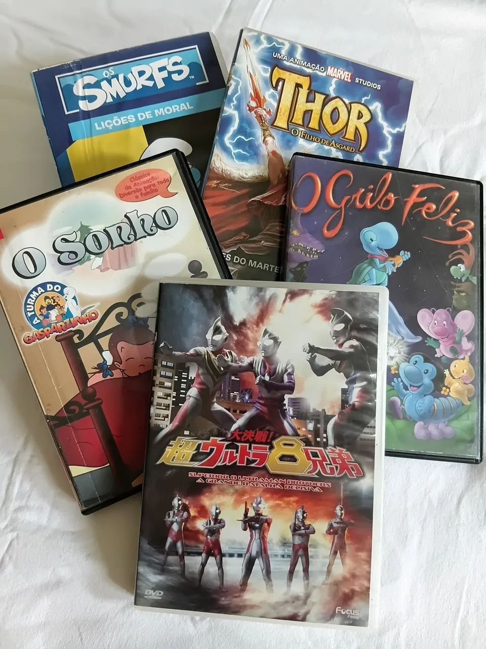 Kit 5 DVDs Desenhos Infantis(A)  - Foto 2