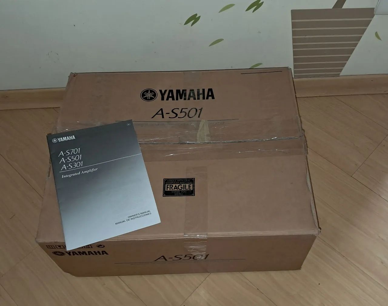 Amplificador Integrado Yamaha AS501 - Aparelhos de Som - Mooca, São ...