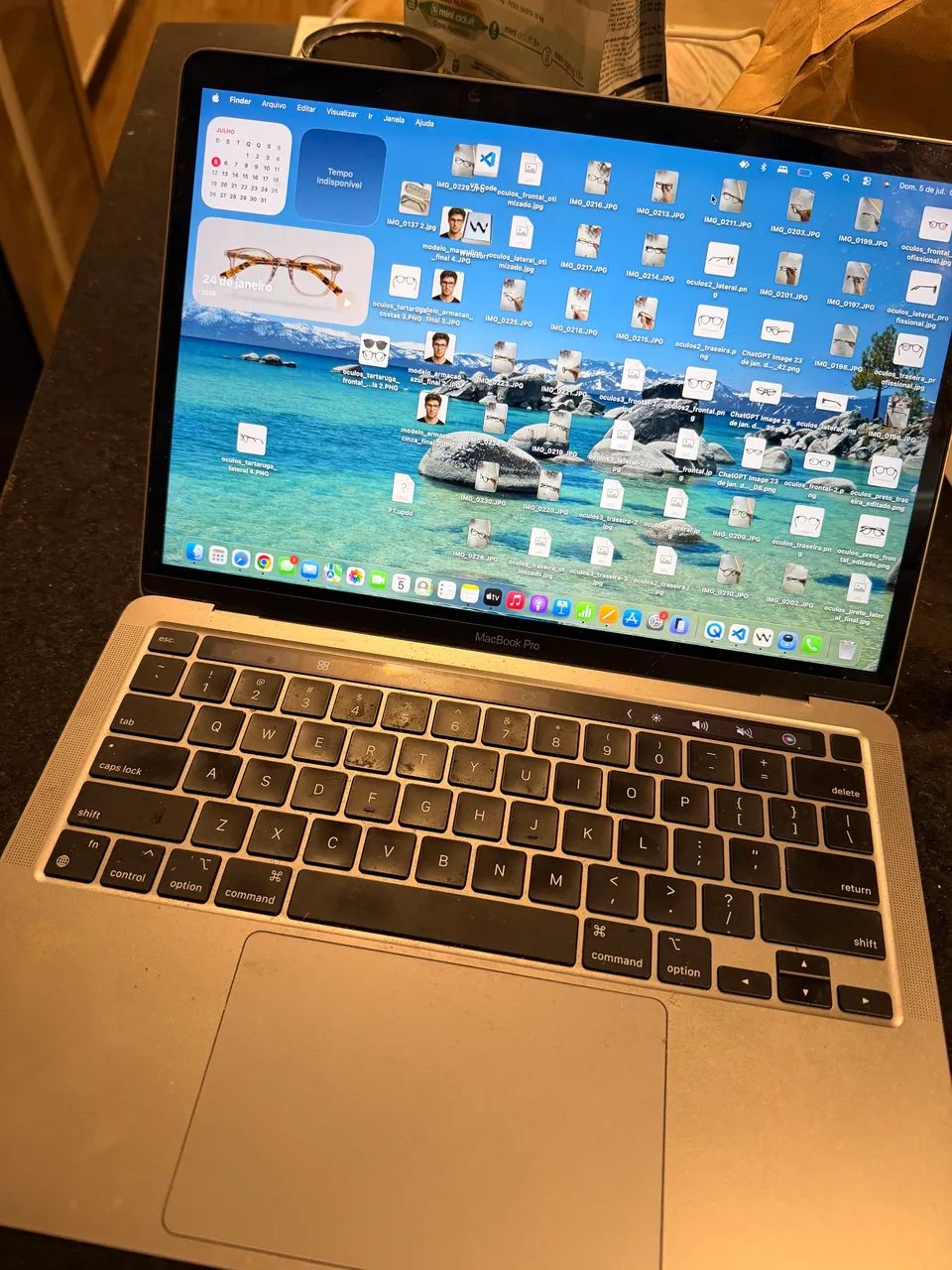 MacBook Pro 13? M2 2022 - 8GB RAM/256GB SSD - Bateria 96