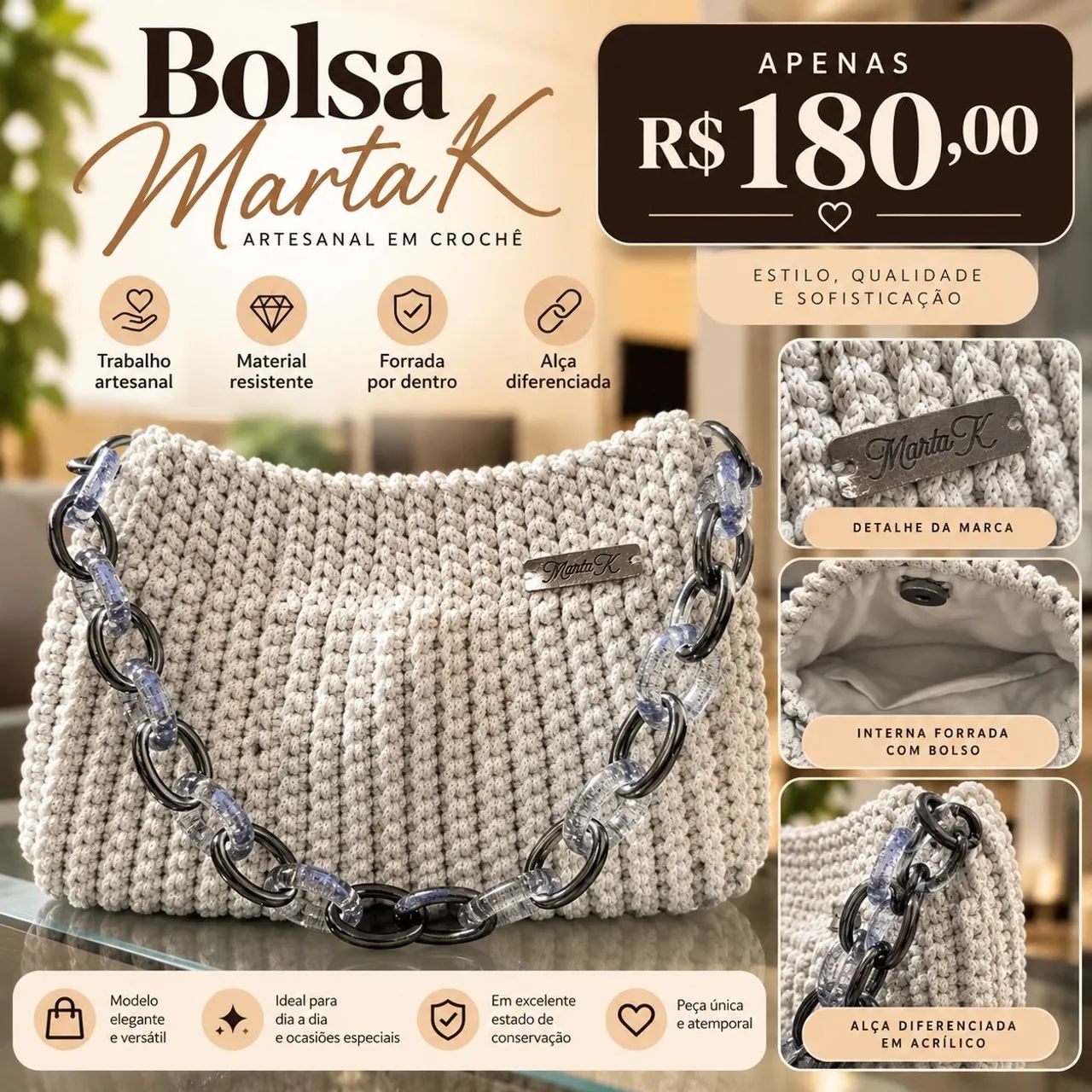 Bolsas seminova maravilhosas - Foto 2
