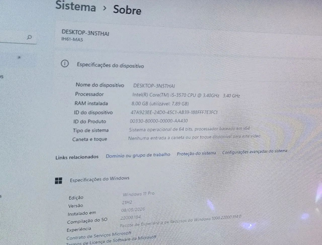 CPU core i5 3geracao  - Foto 5