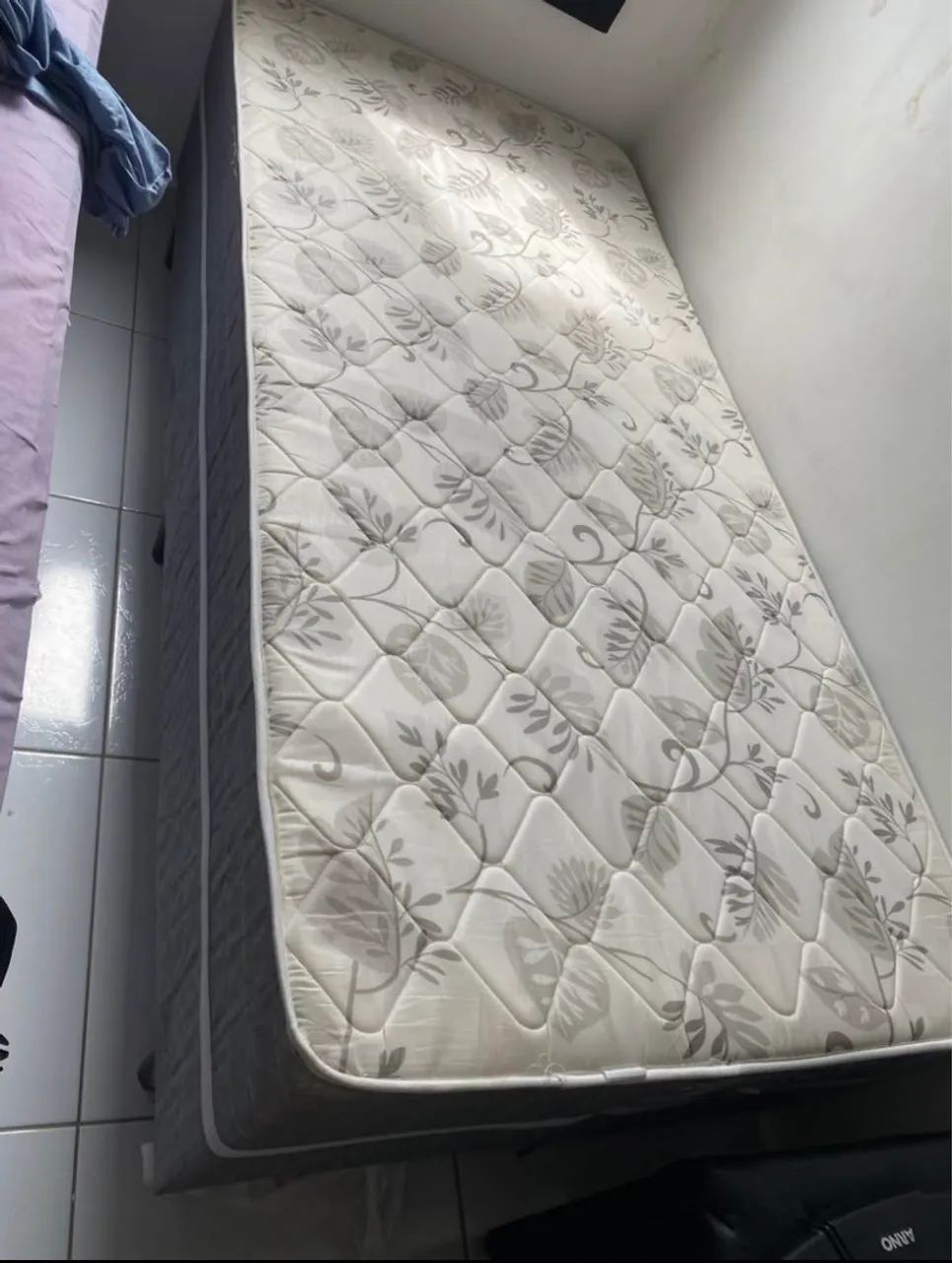 Cama box solteiro 