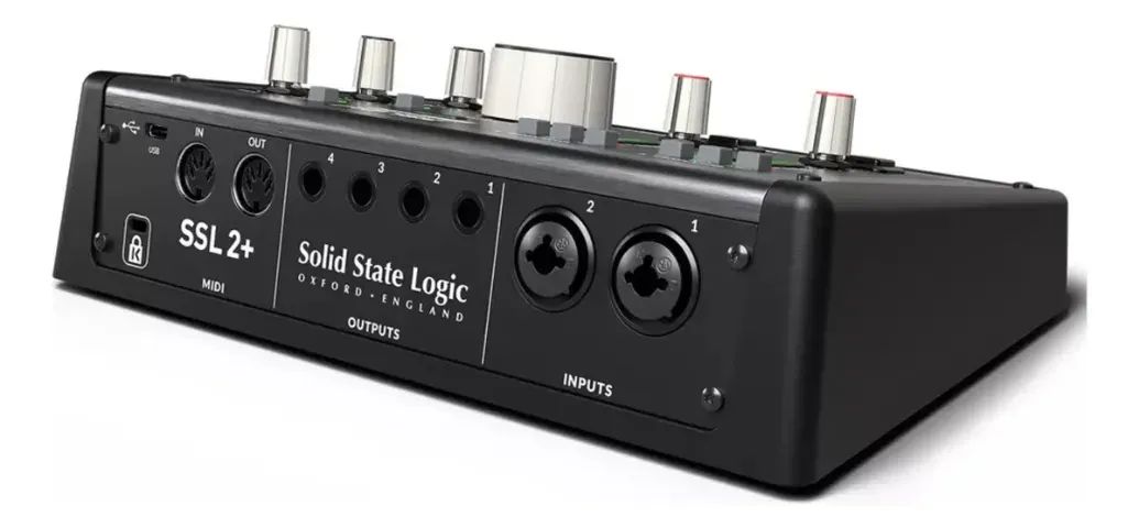  Interface De Áudio Solid State Logic Ssl 2+ Mkii 2x4 Usb Cor Cinza-escuro - Foto 4
