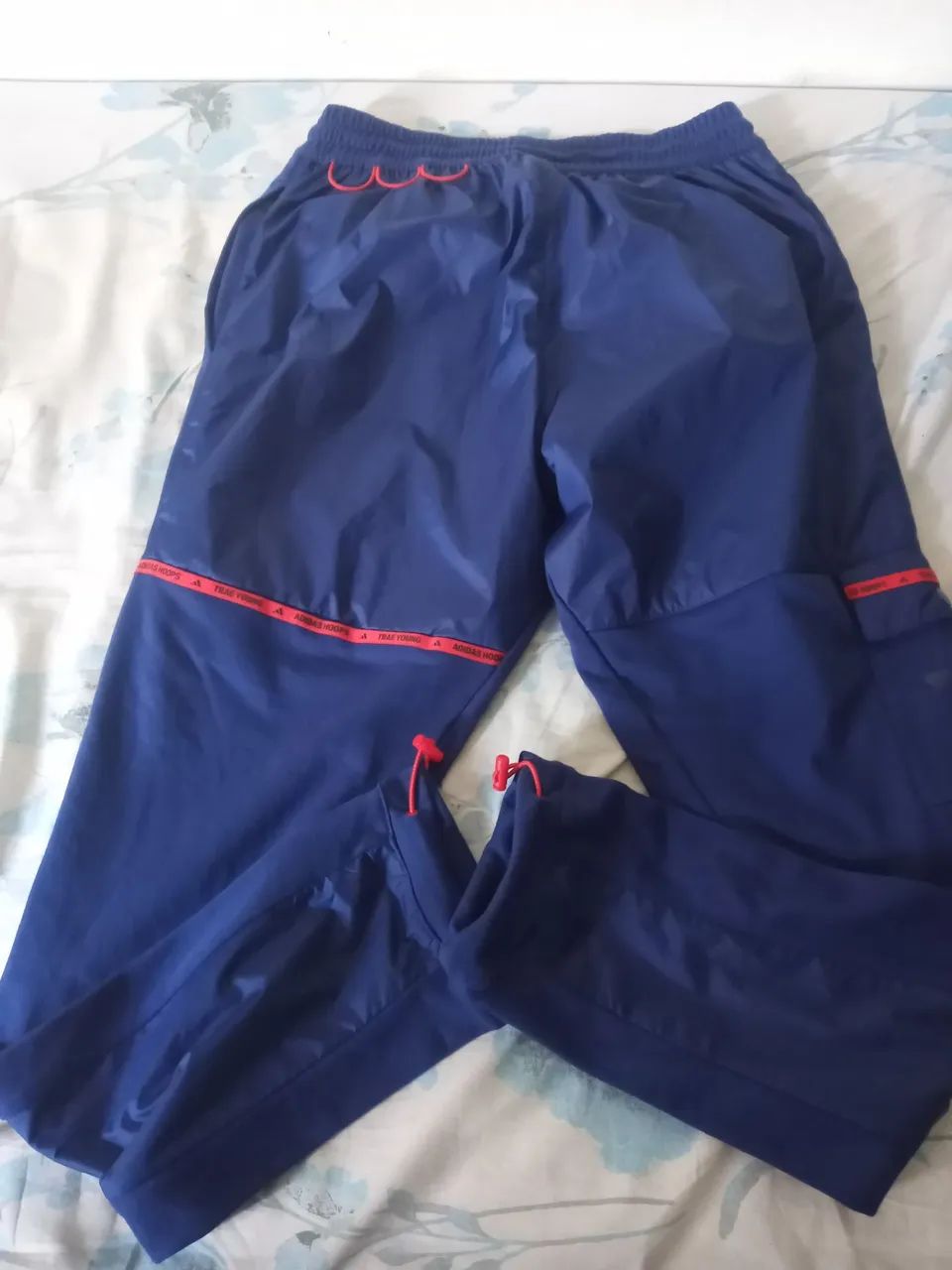 CALÇA ADIDAS AZUL MOLETOM/MICROFIBRA  - Foto 5