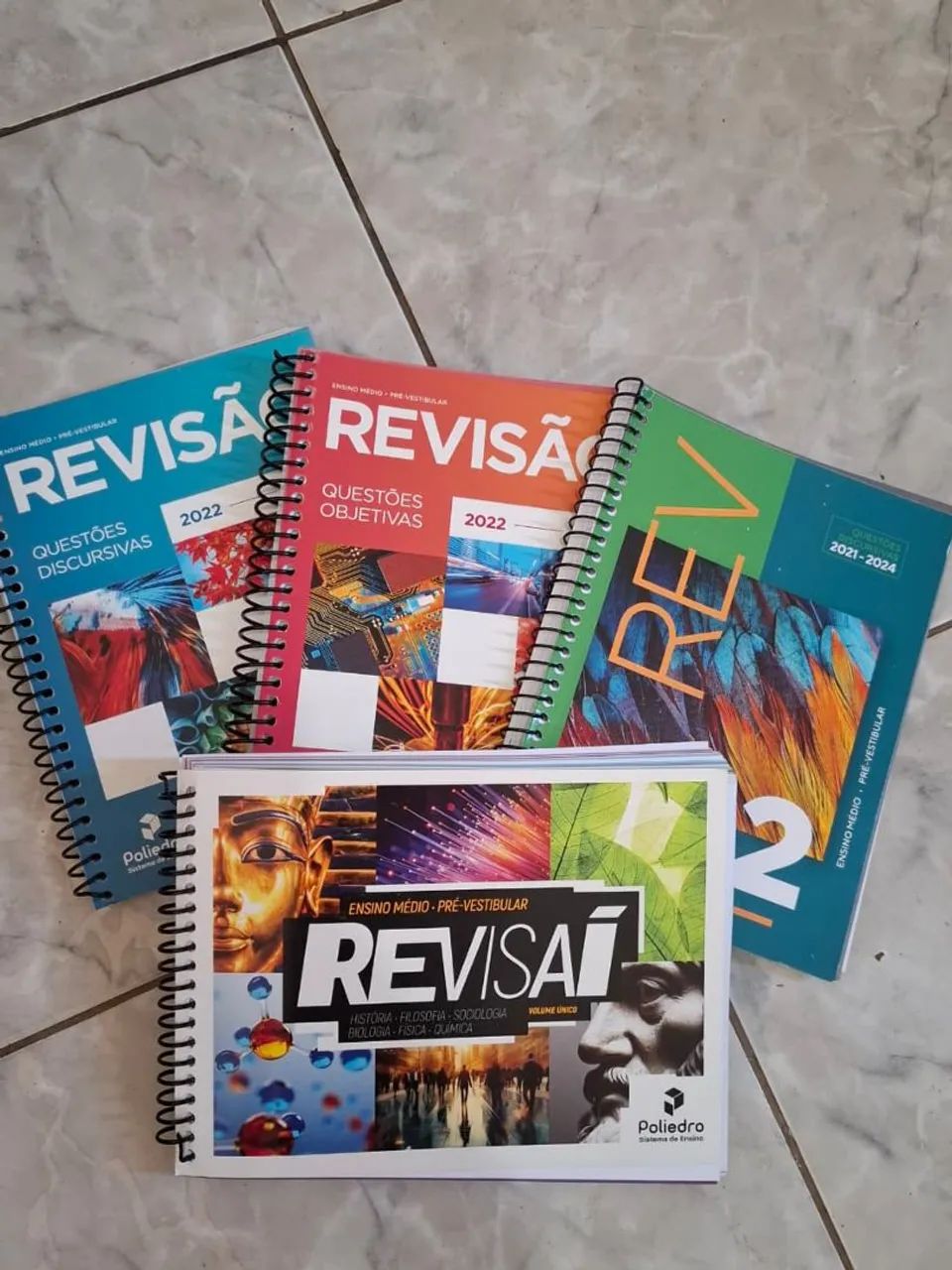Livros Poliedro - PRÉ VESTIBULAR  - Foto 4