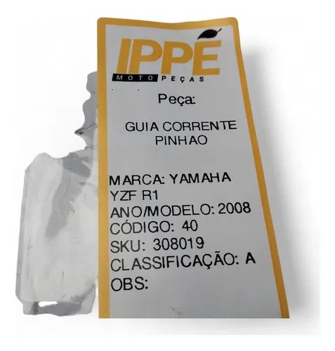 Guia Corrente Pinhao Yamaha Yzf R1 2008 - Foto 6
