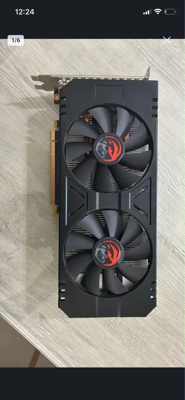 Placa de vídeo Nvidia Geforce RTX 2060 12gb 