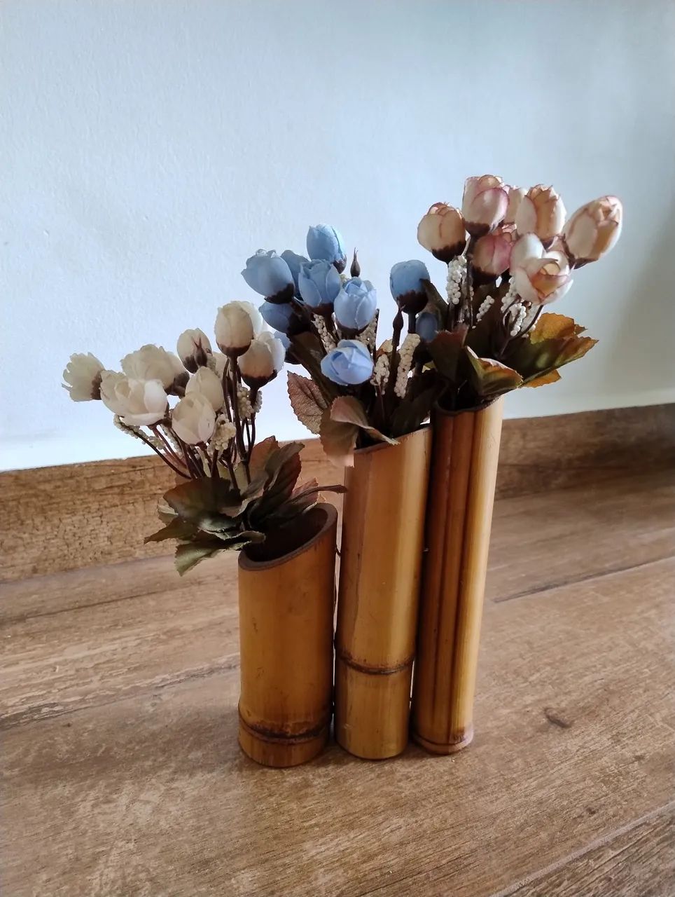 Arranjo de Rosas no Bambu  - Foto 2