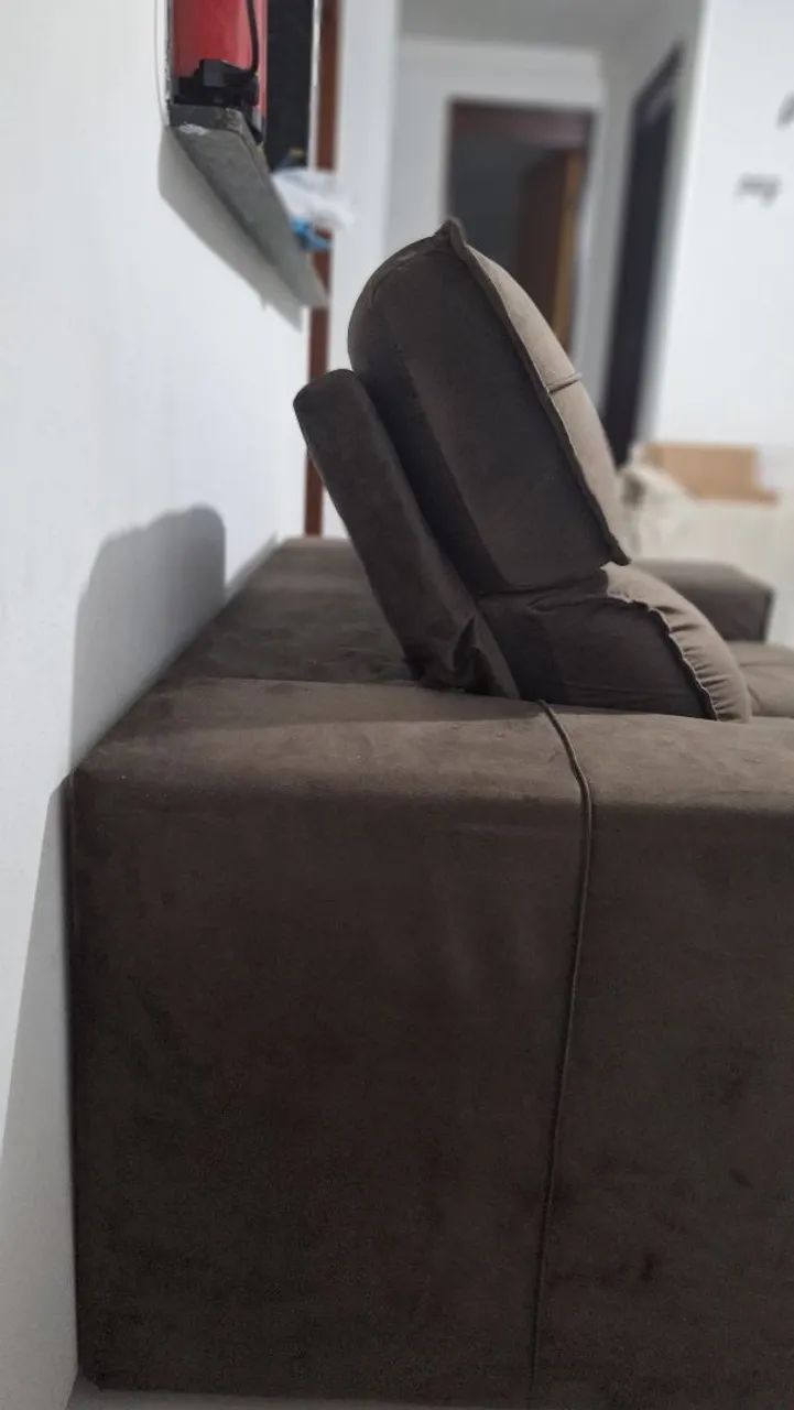 Sofá Retrátil e Reclinável 2 Lugares - Foto 5