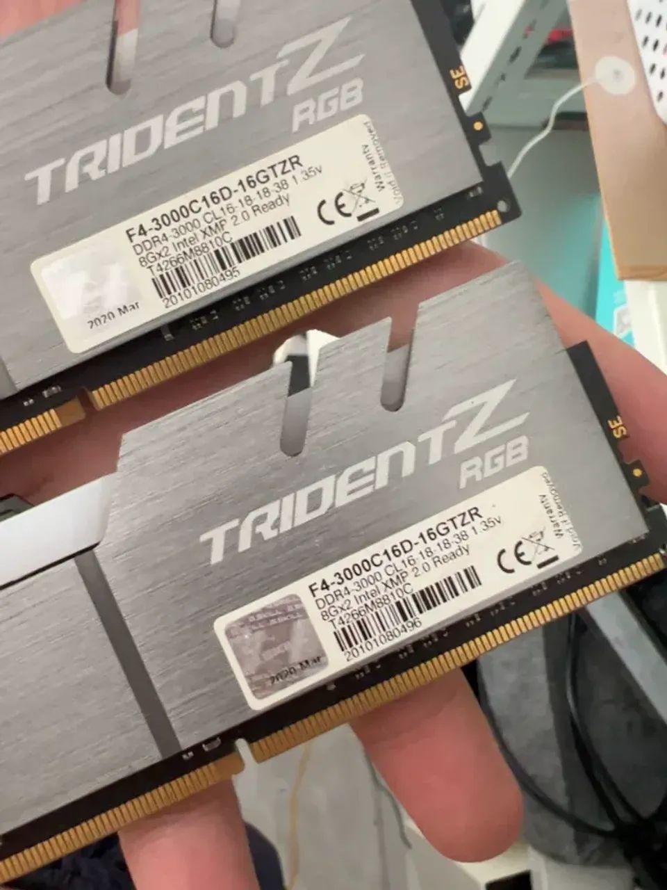 kit ram ddr4 Trident z 2x8gb Qualidade e preço baixo - Foto 3