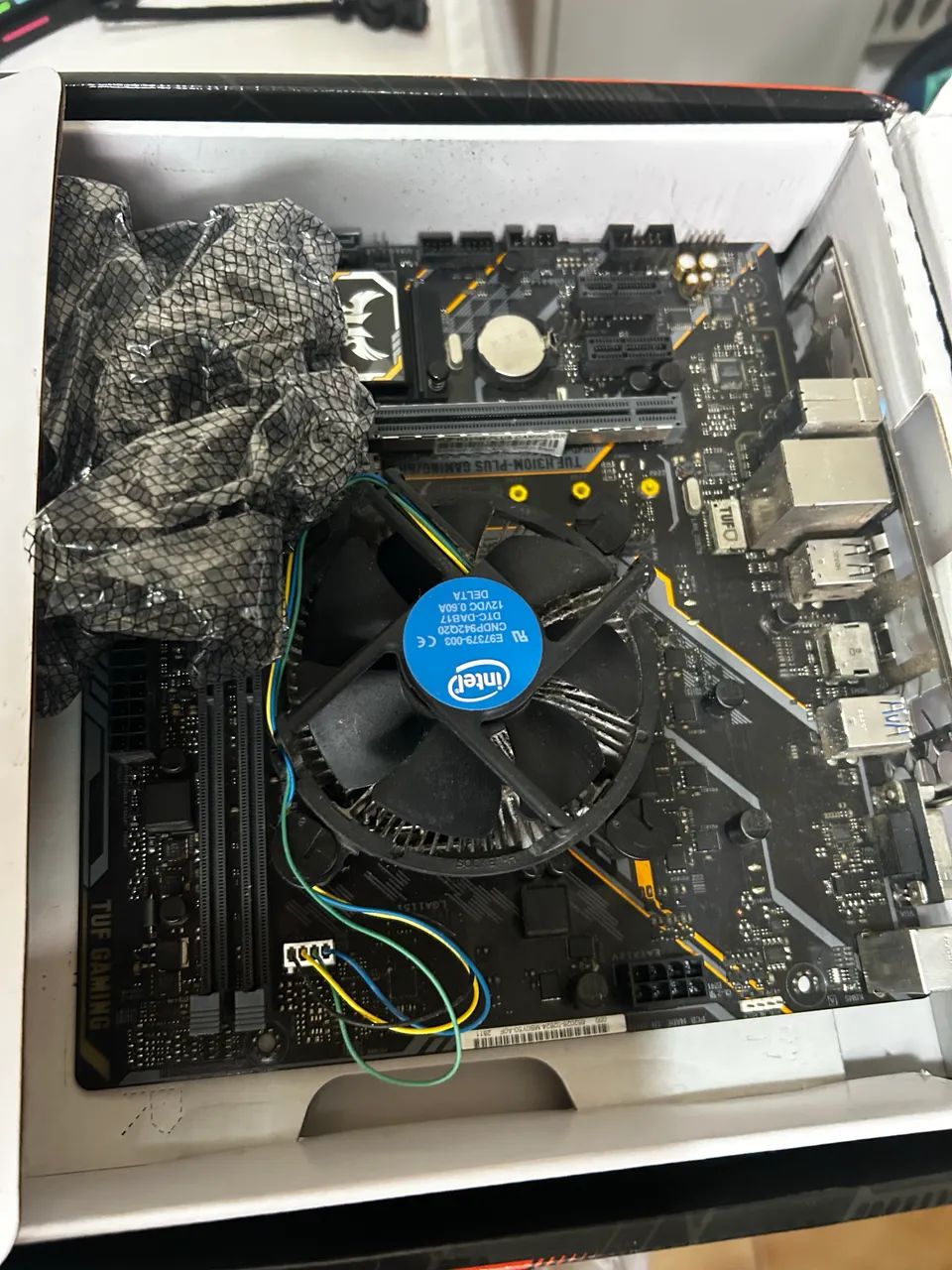 Placa Mãe queimada com Processador - Foto 4