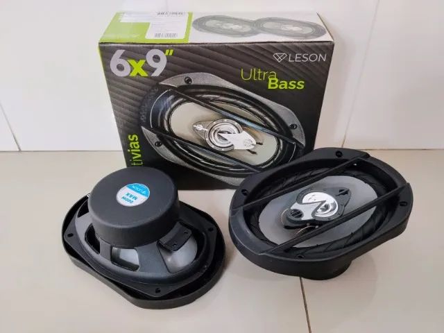 Par de Alto Falantes Leson 6x9 Polegadas 200w Rms (Novo na Caixa) - Foto 4
