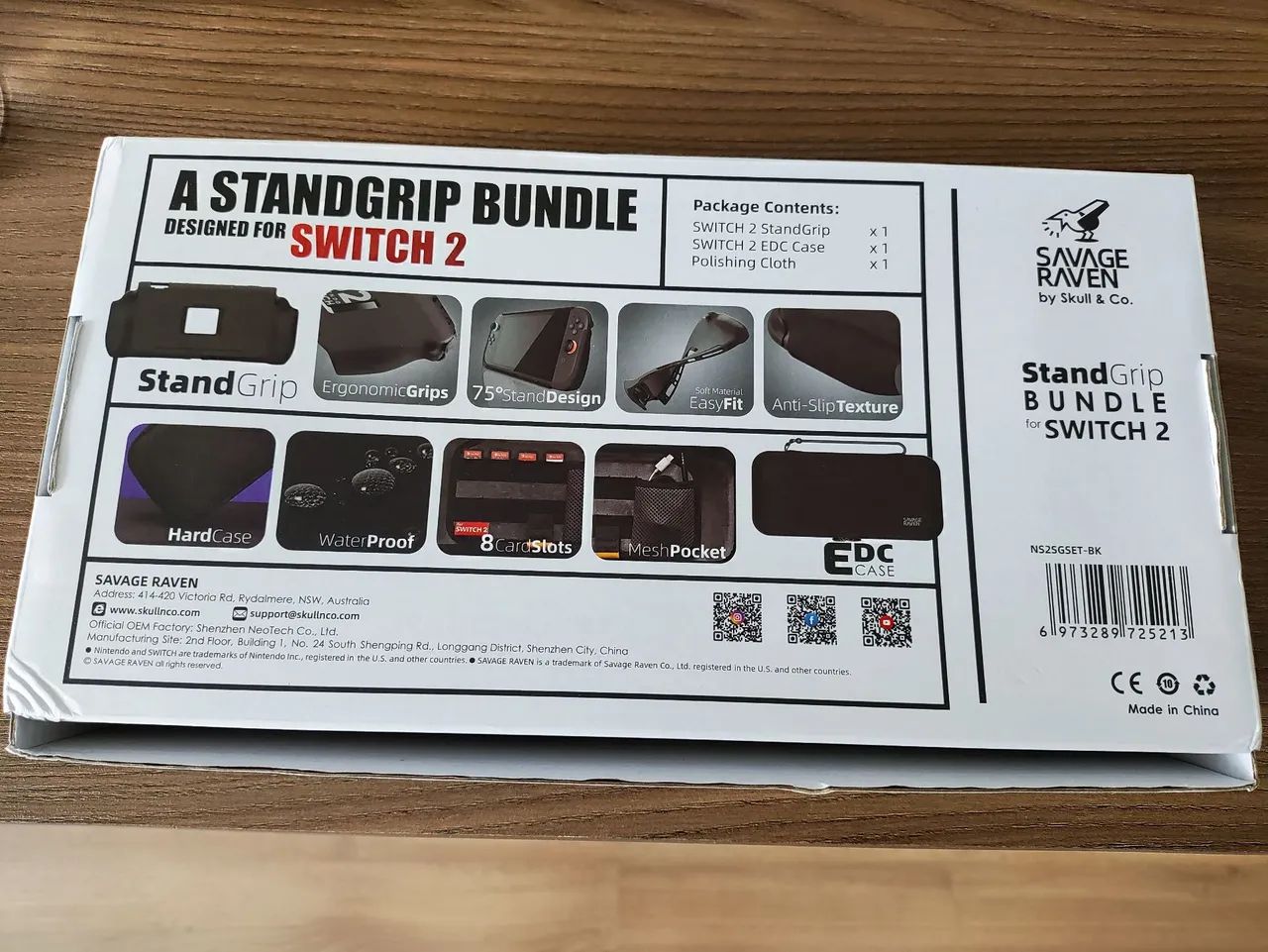 Case Savage Raven Stand grip Bundle - Foto 2