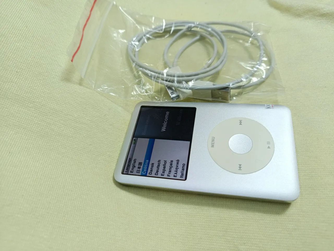 MP3 player Apple ipod 80gb prata ok
