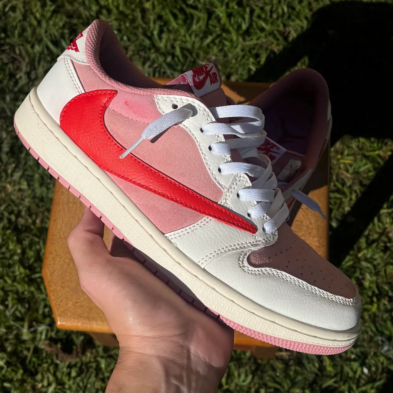Nike Travis Scott AJ1 Rosa Pink