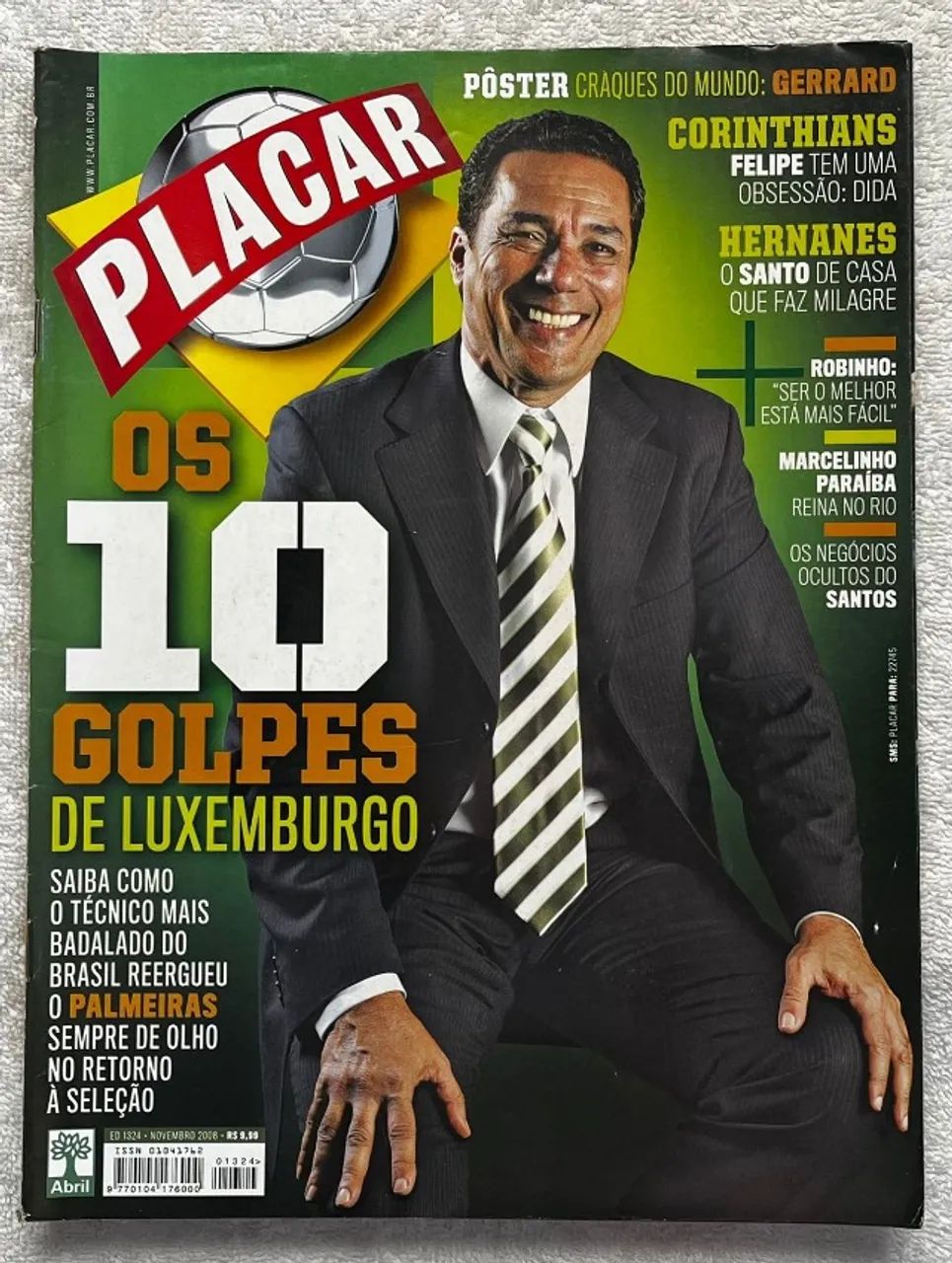 Placar Edição 1324 - Novembro 2008