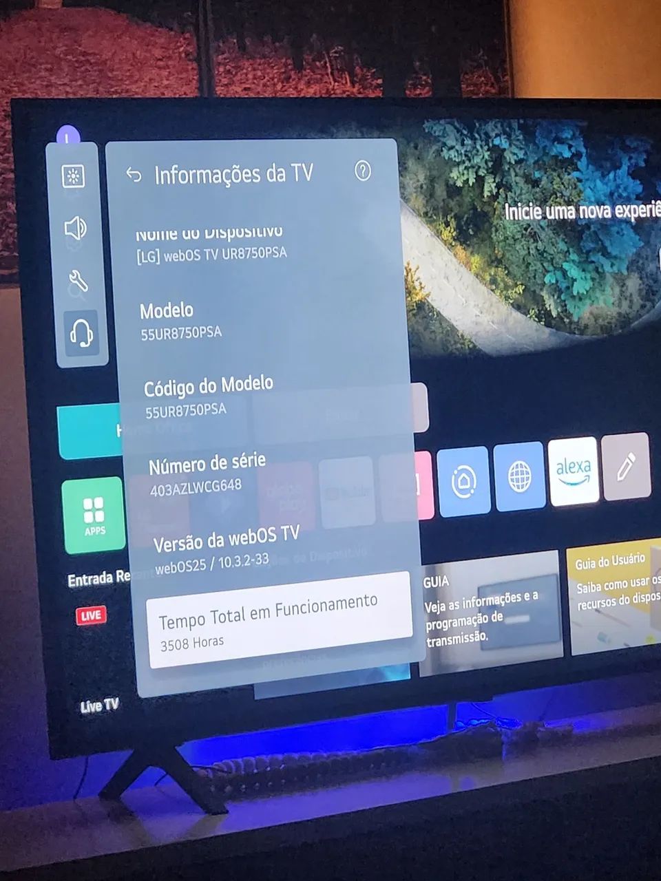 Smart TV LG 55 polegadas  - Foto 5