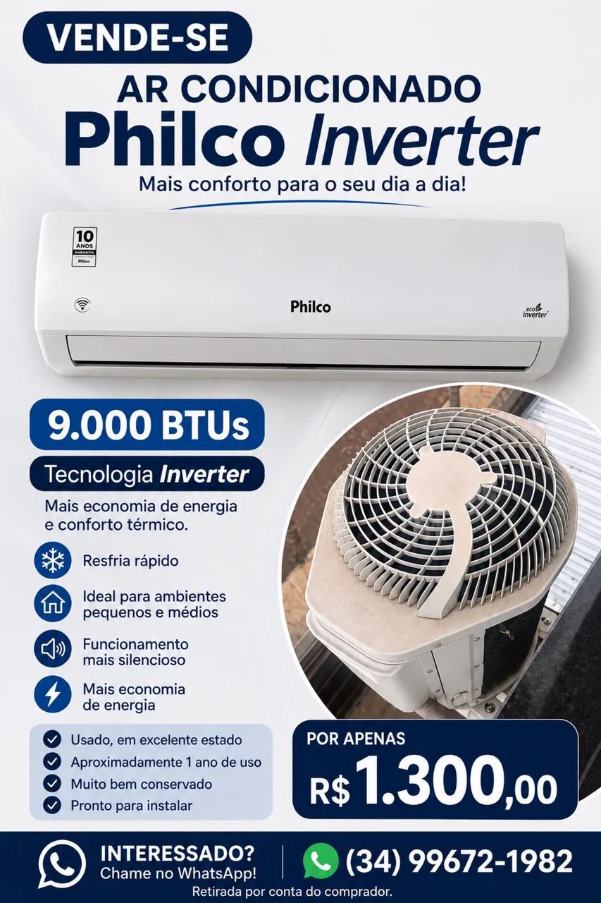 Ar Condicionado Philco - Foto 3